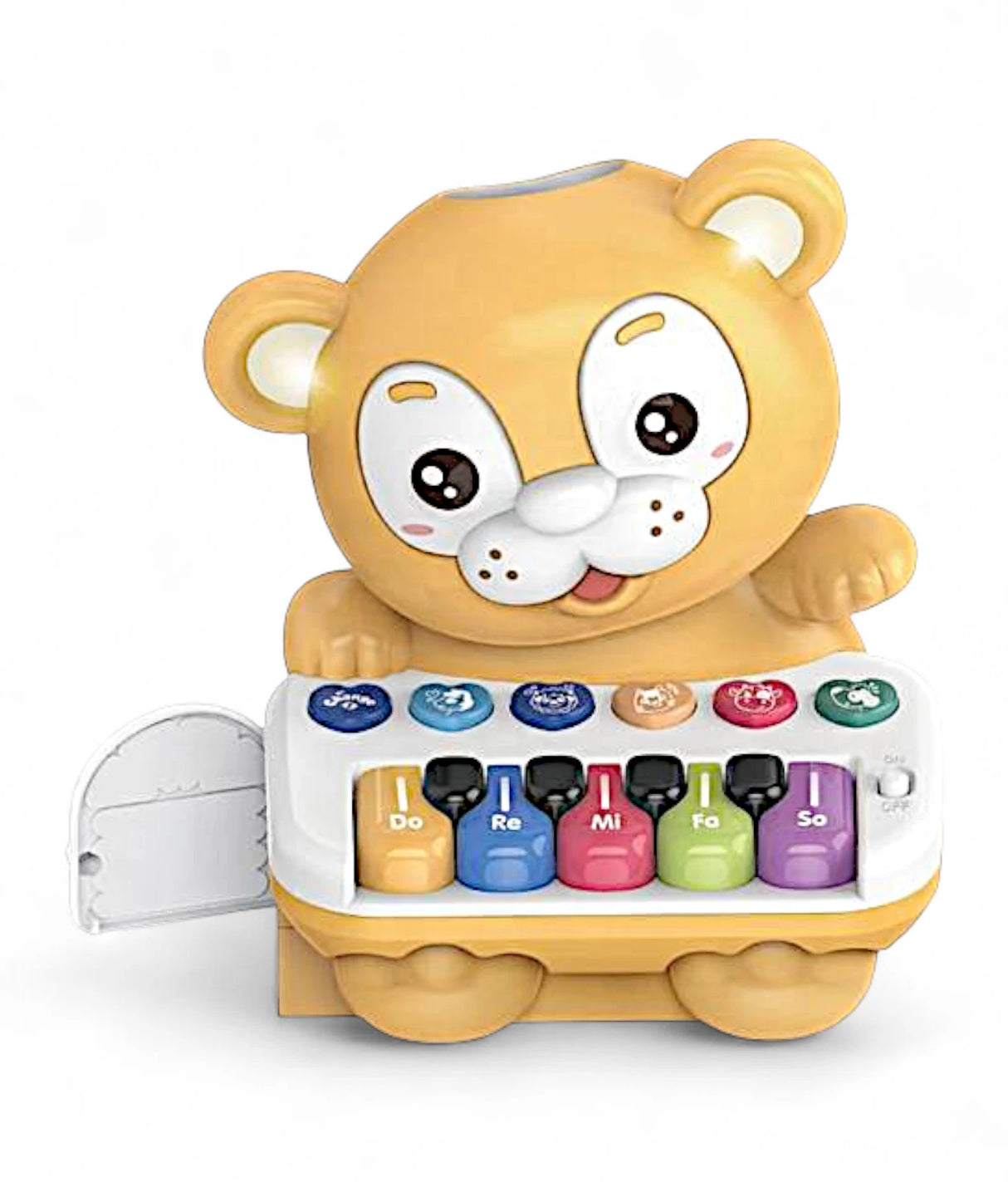 musical cute rolling ball piano 5keys