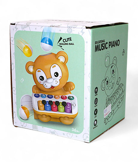 musical cute rolling ball piano 5keys