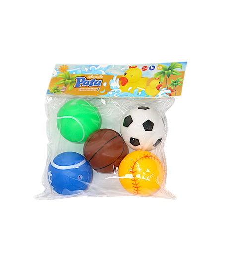 pvc chu chu balls 5pc