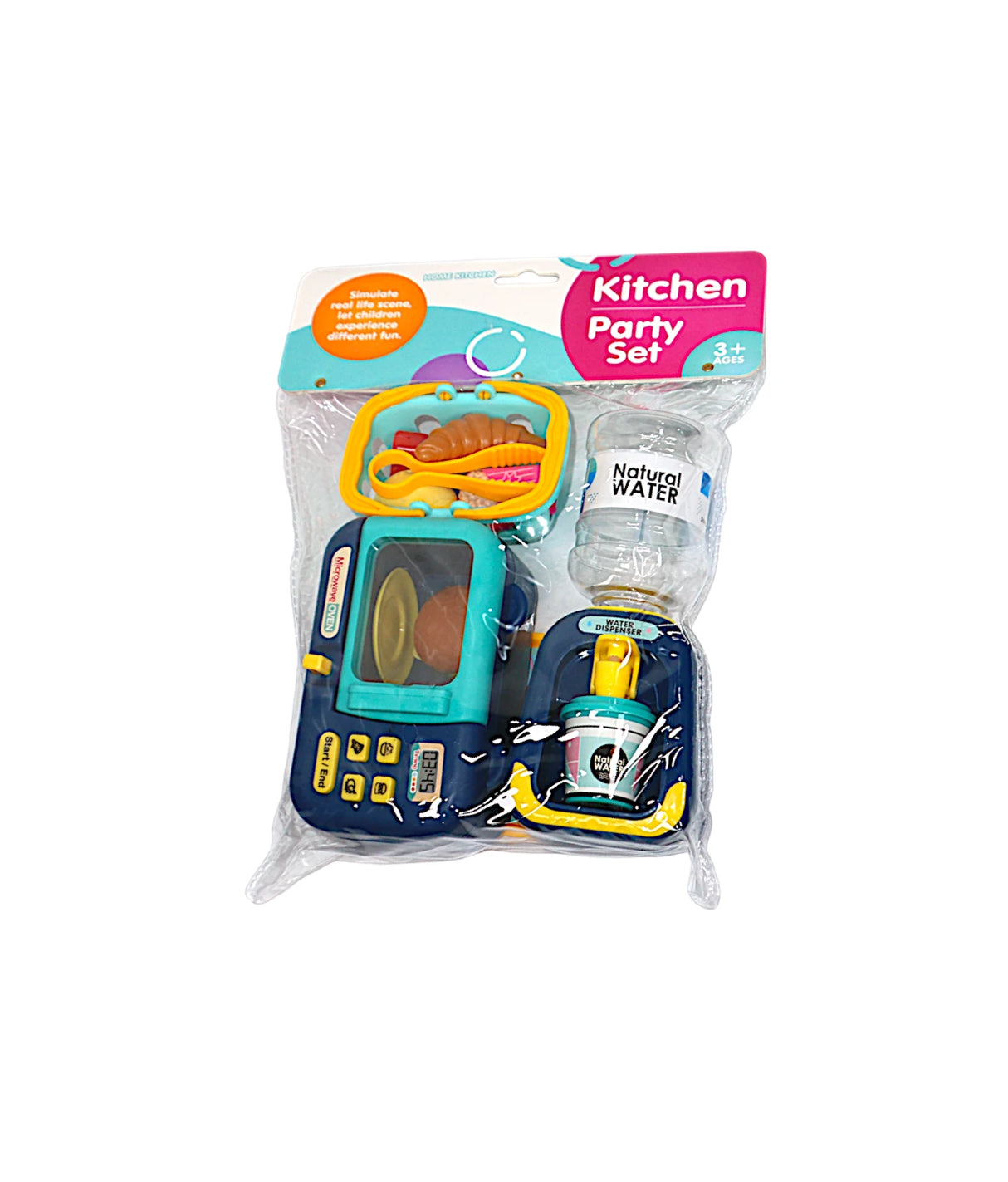 kitchen set with dispenser & oven