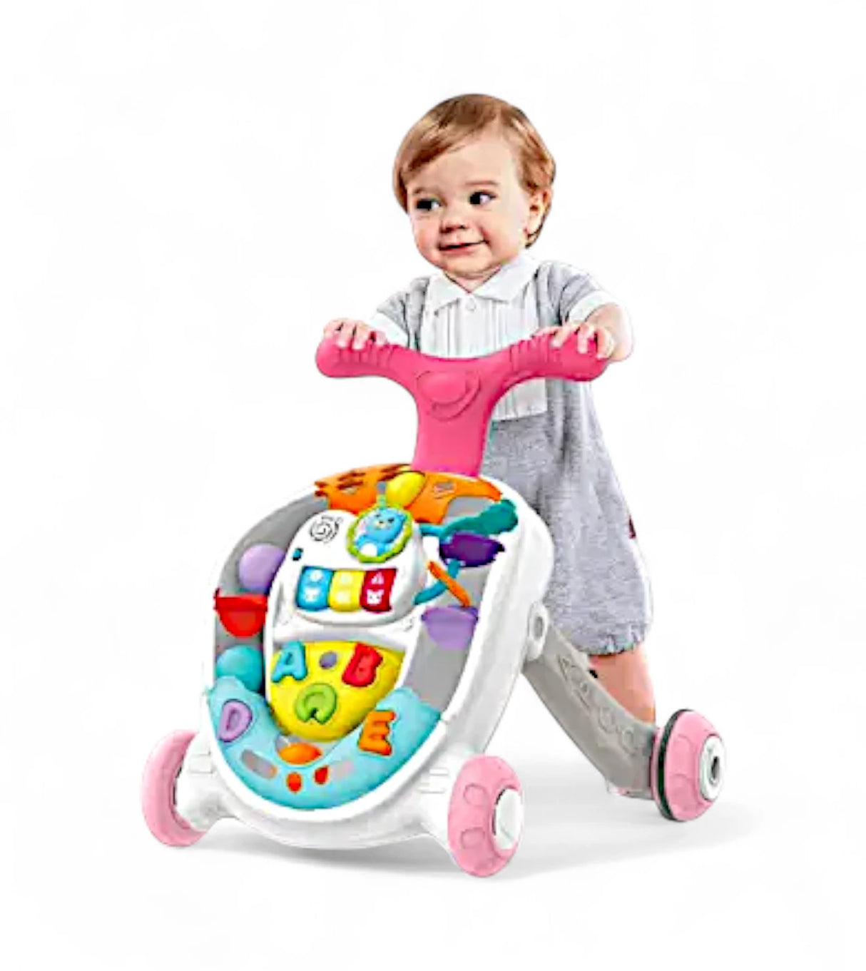 musical activity walker with rolling ball game
