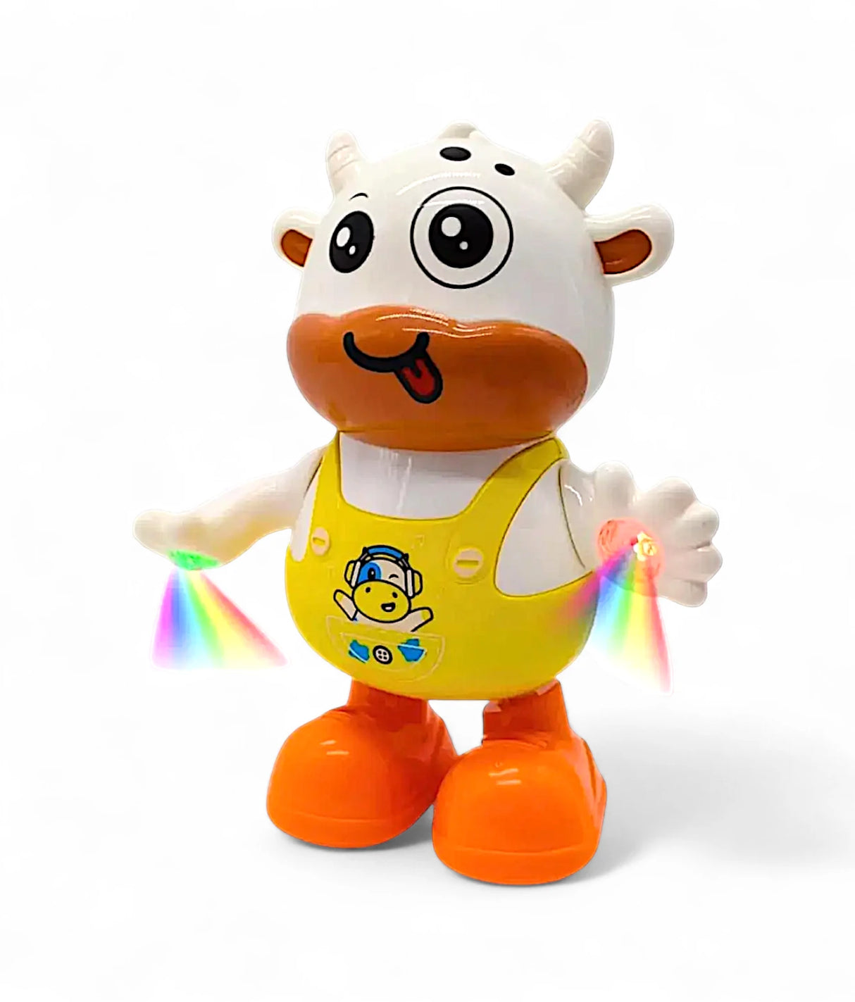 musical funny cow with lights