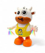 musical funny cow with lights