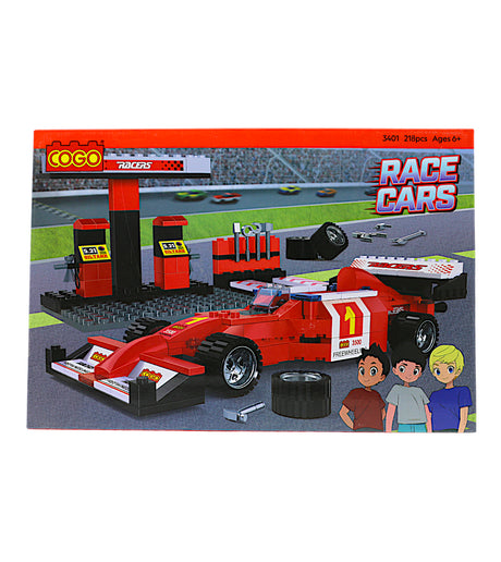 lego blocks car set 218pc t236