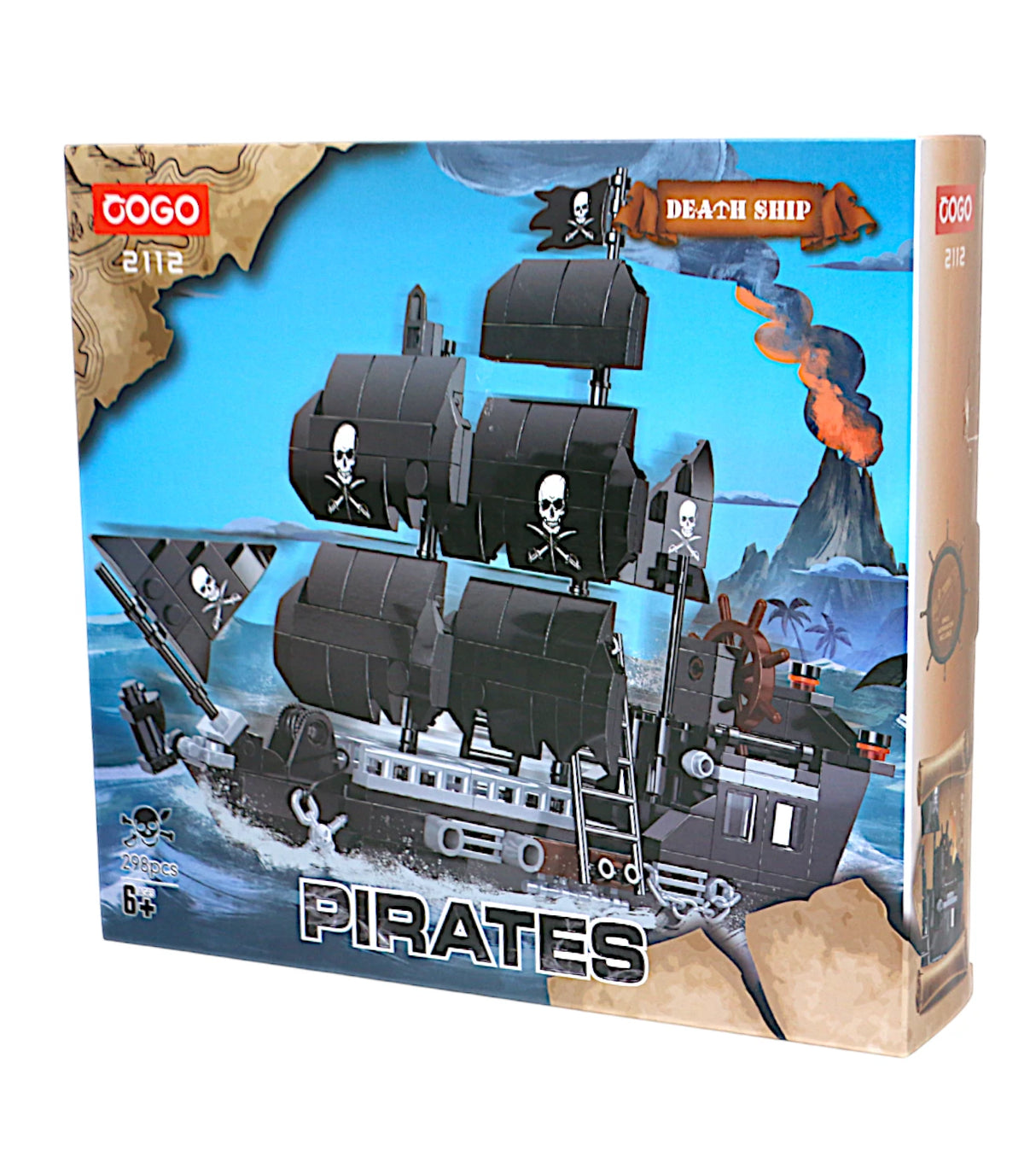 cogo lego blocks pirates 298pc