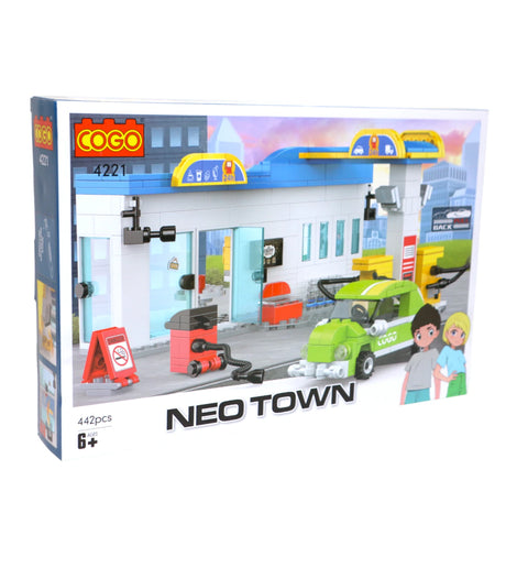 cogo lego blocks neo town 442pc