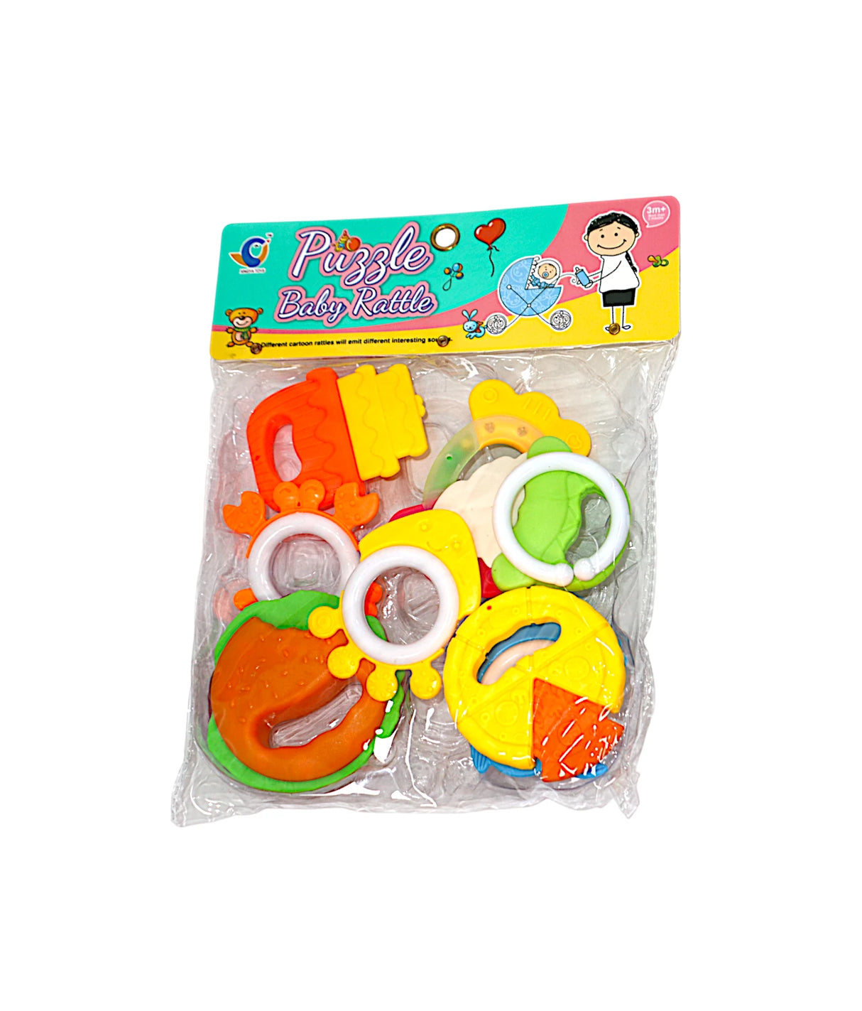 rattle & teether set 9pc