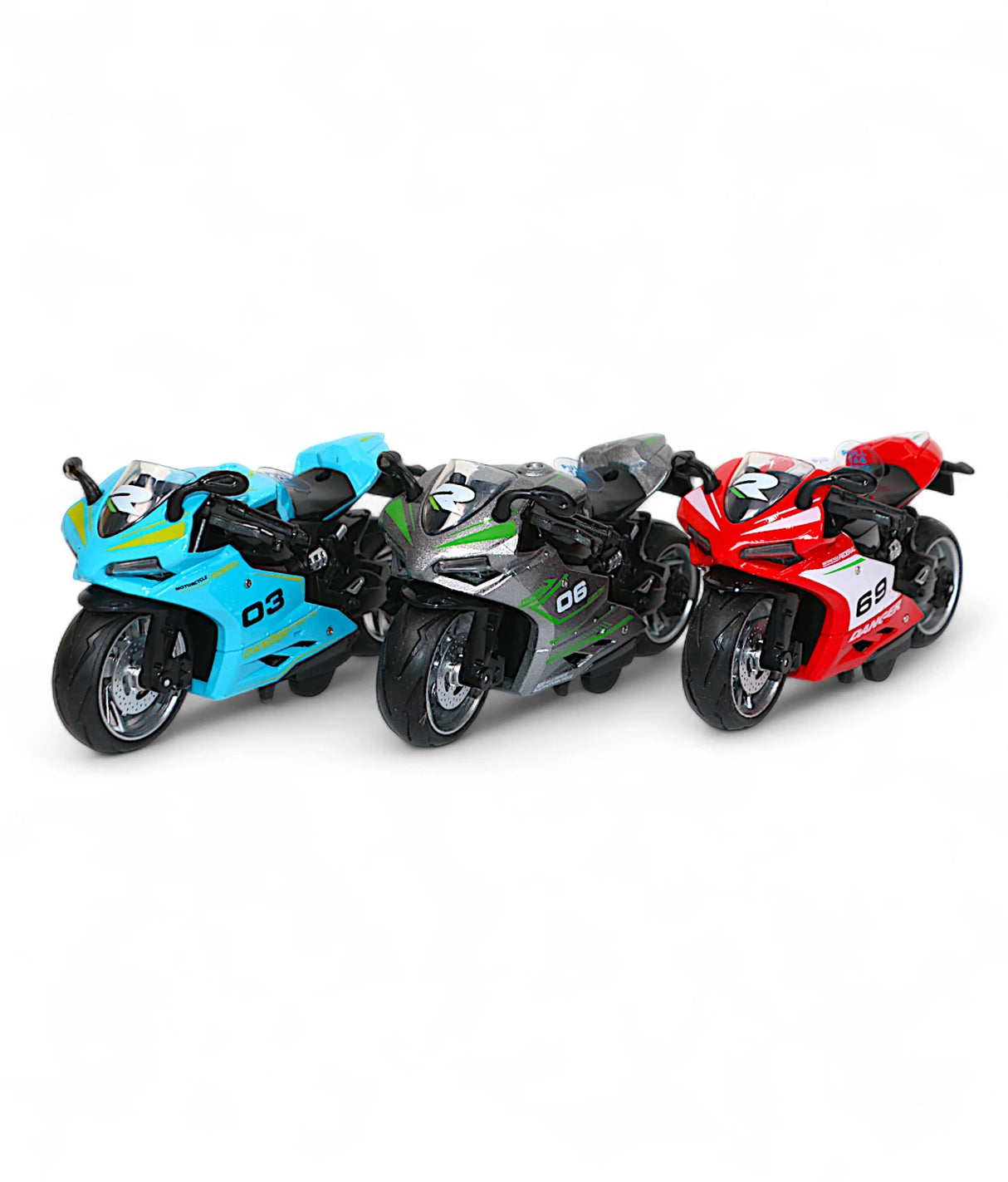 friction metal bike 1:12 mix color