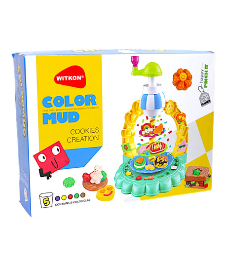 color mud cookies creation set