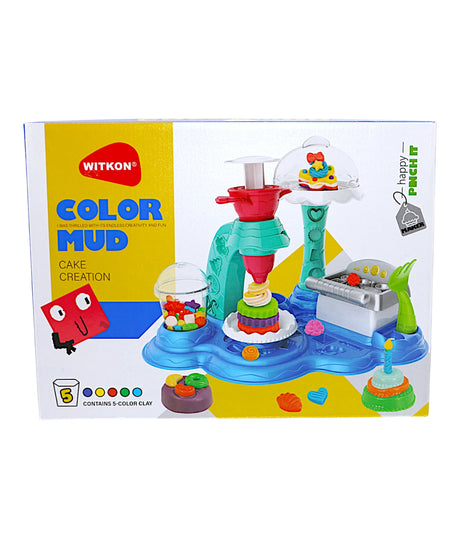 color mud cake creation set