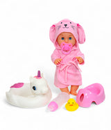 pvc doll yala baby with swimming set