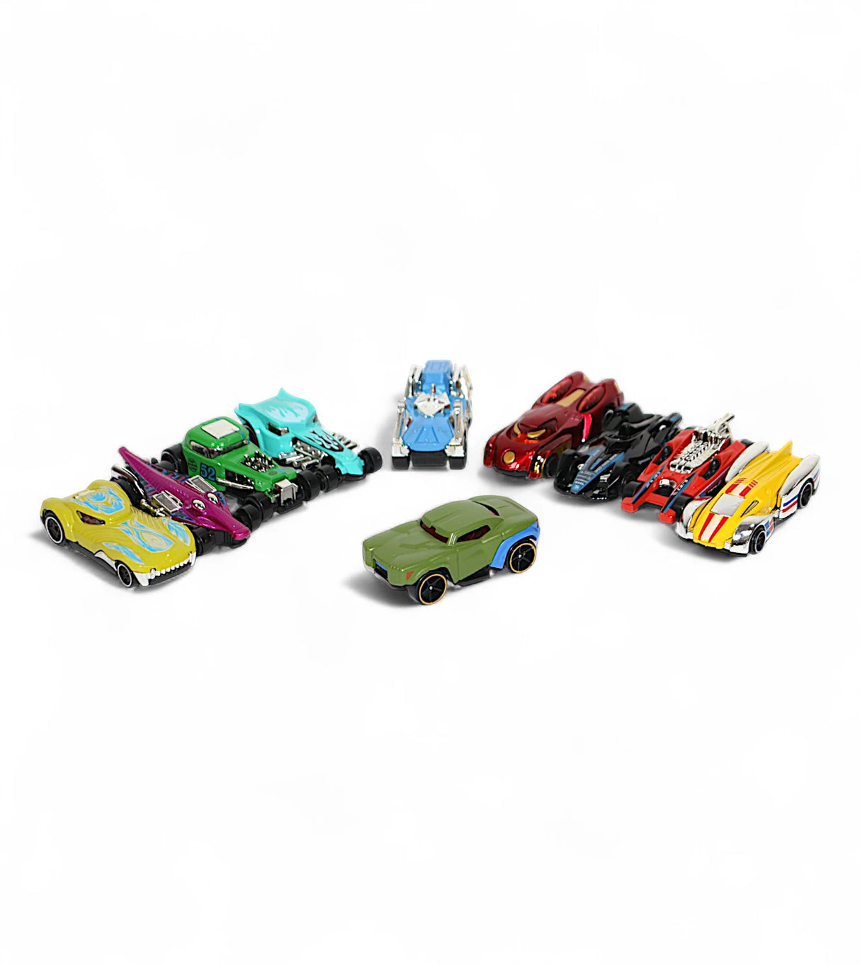 die-cast metal car set 10pc