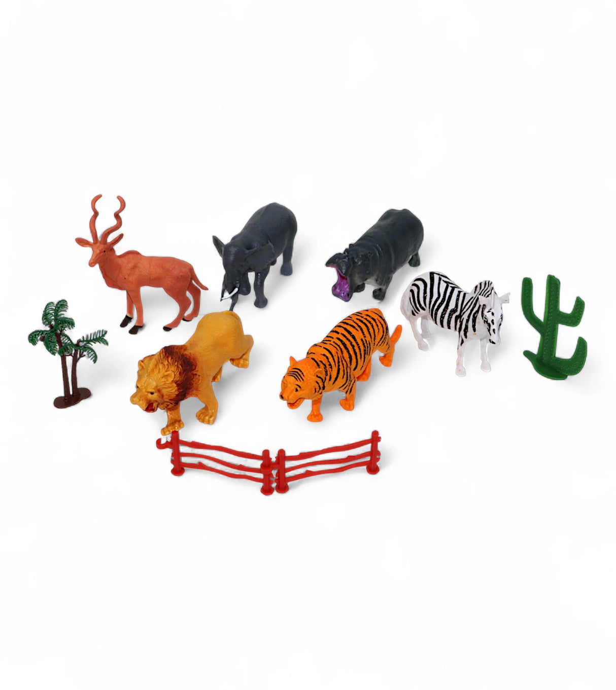 pvc animal set 6pc t252