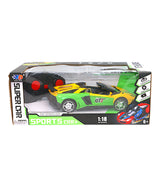 remote control sports car with music & light 1:18 t268
