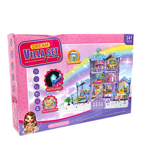 doll house 219pc 70x59x45cm