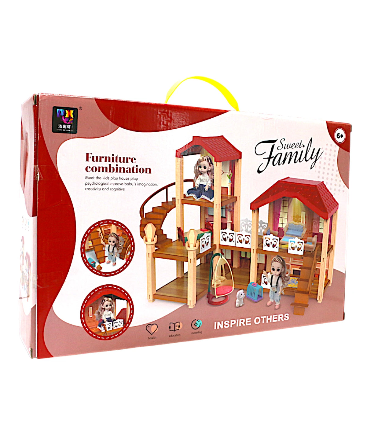 wooden doll house