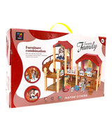 wooden doll house