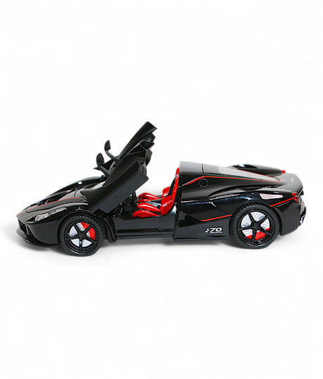 die-cast metal ferrari laferrari aperta 1:22 model with music & lights