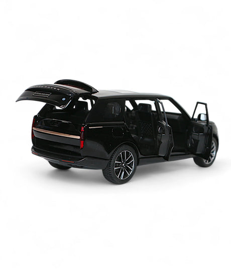 die-cast metal range rover sv 1:24 model with music & lights