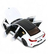 die-cast metal bmw m8 1:24 model with smoke , music& lights