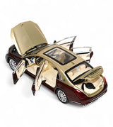 die-cast metal mercedes maybach s600 1:24 with spray , music & lights