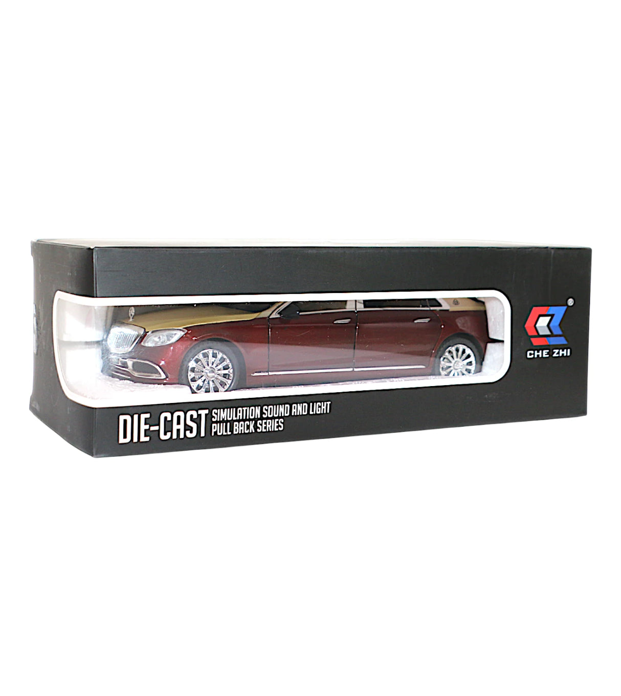 die-cast metal mercedes maybach s600 1:24 with spray , music & lights
