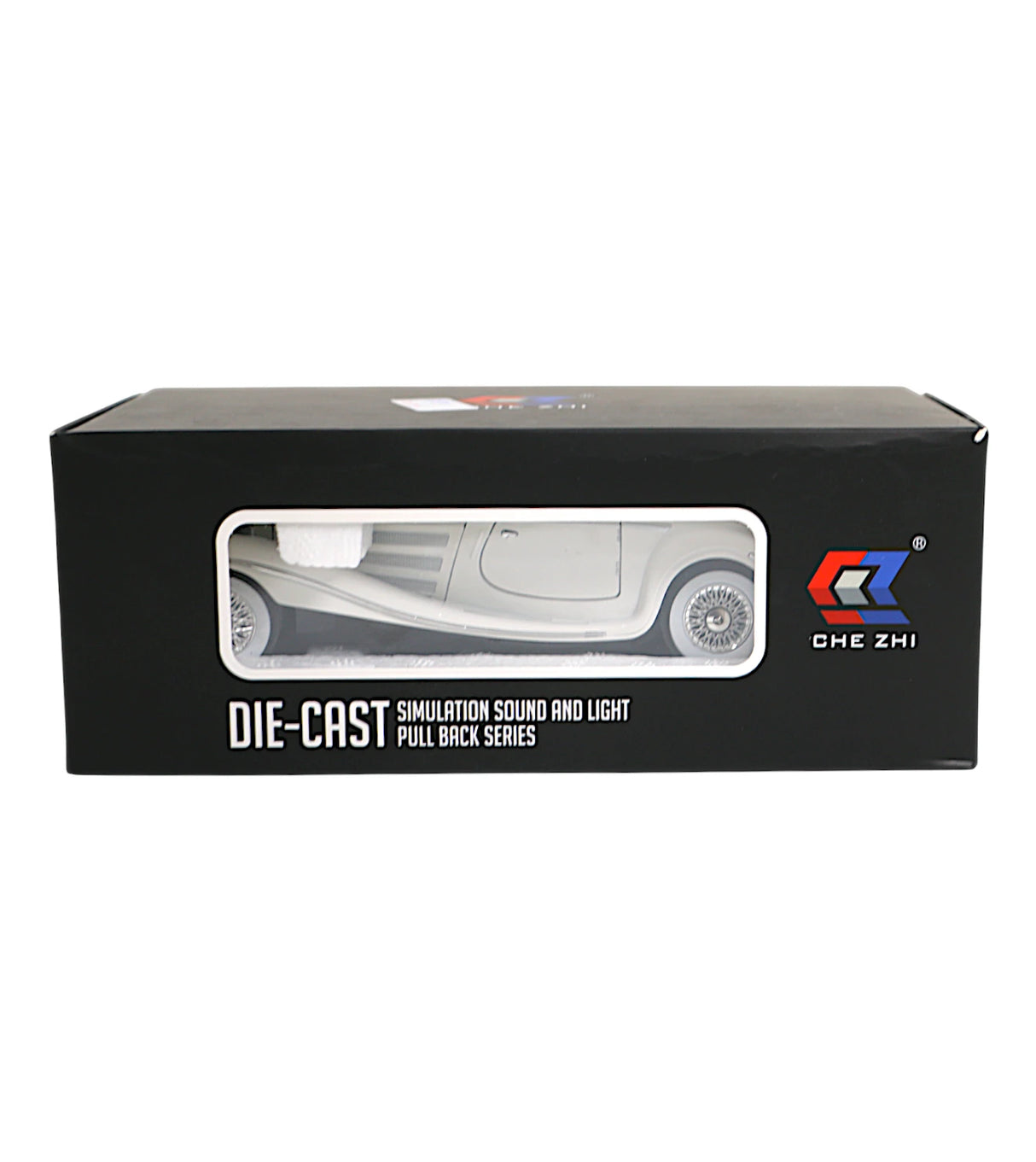 die-cast metal vintage car 1:24 model with spray , music & lights