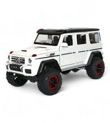 die-cast metal jeep g wagon g500 4x4 1:24 model with spray , music & lights