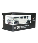 die-cast metal jeep g wagon g500 4x4 1:24 model with spray , music & lights
