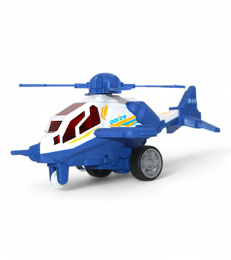 friction helicopter mix color with music & lights