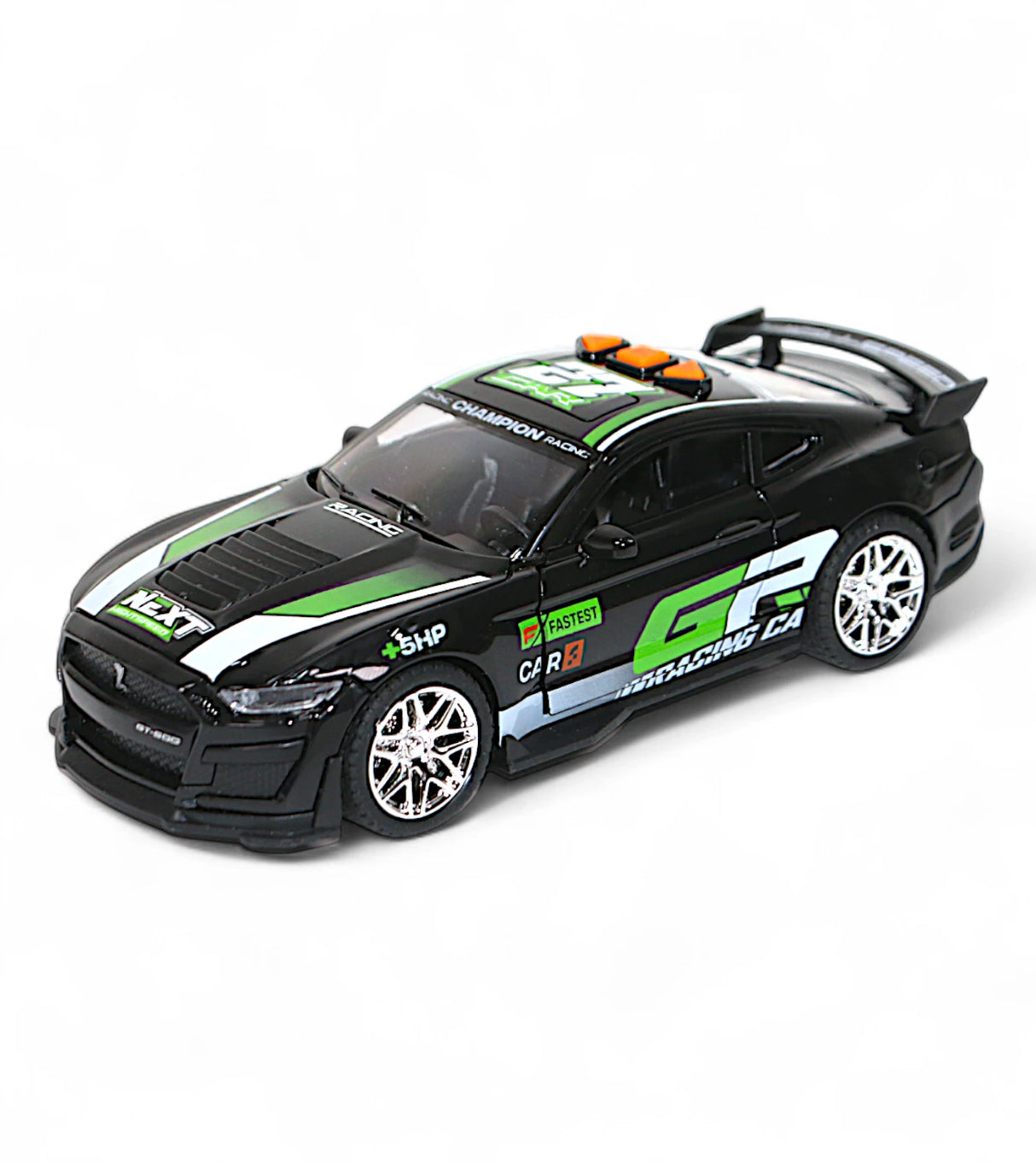 friction car mustang gt mix color with music & lights