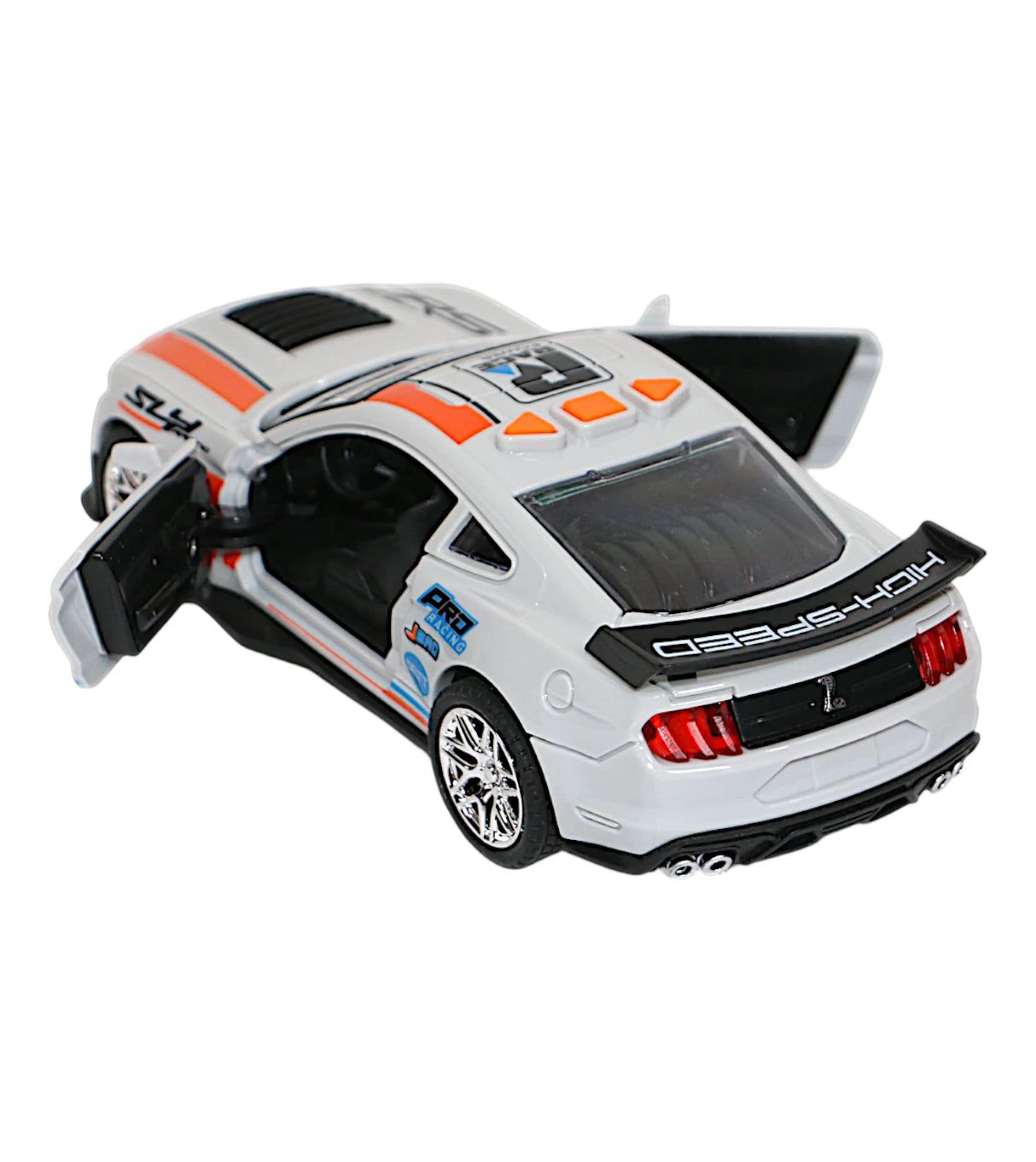 friction car mustang gt mix color with music & lights