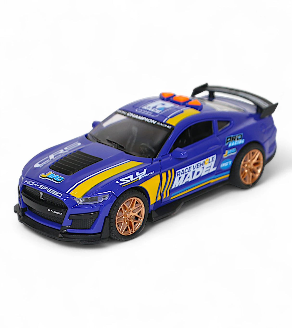 friction car mustang gt mix color with music & lights