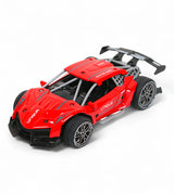 die cast metal friction car mix color with music & light 1:32