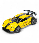 die cast metal friction car mix color with music & light 1:32