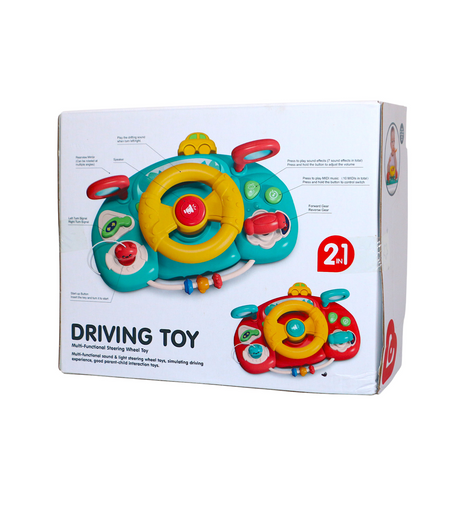 musical multi-functional steering wheel