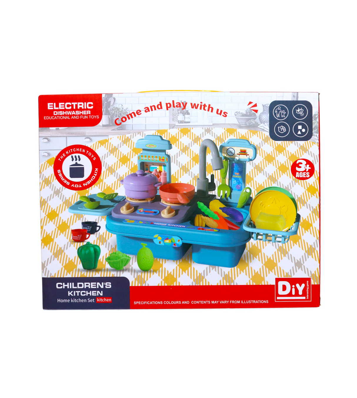 electric dishwasher set t372
