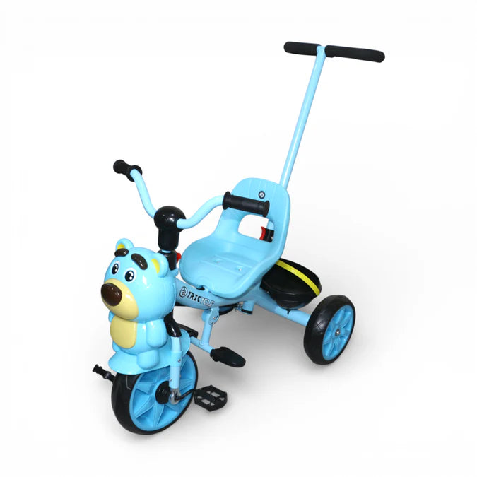 baby tricycle bear with back handle china