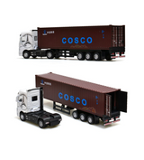 die-cast metal mercedes-benz actros truck 1:24 with music & light