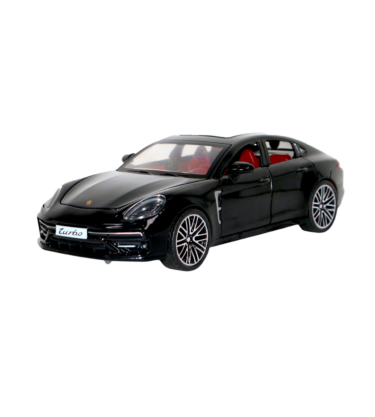 die-cast metal porsche panamera model 1:24 with music & light