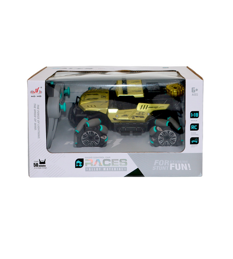 remote control jeep chargeable 1:18 with music & light 18km/h
