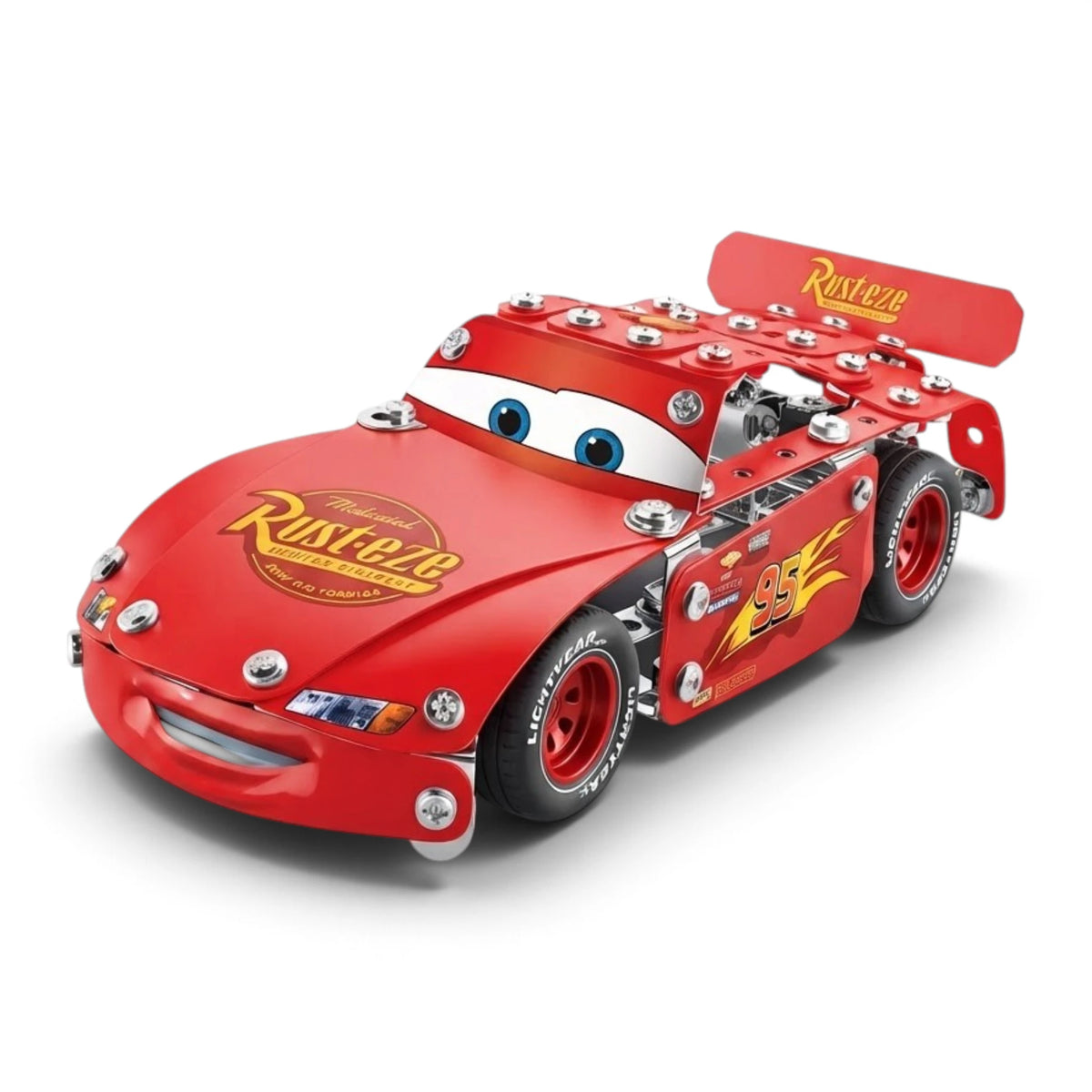 lego blocks metal mcqueen