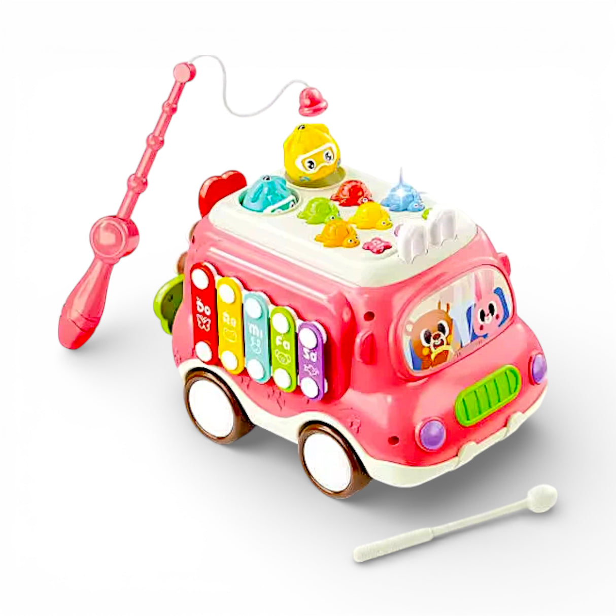 musical xylophone van 5keys 6in1 activity & learning t535 china