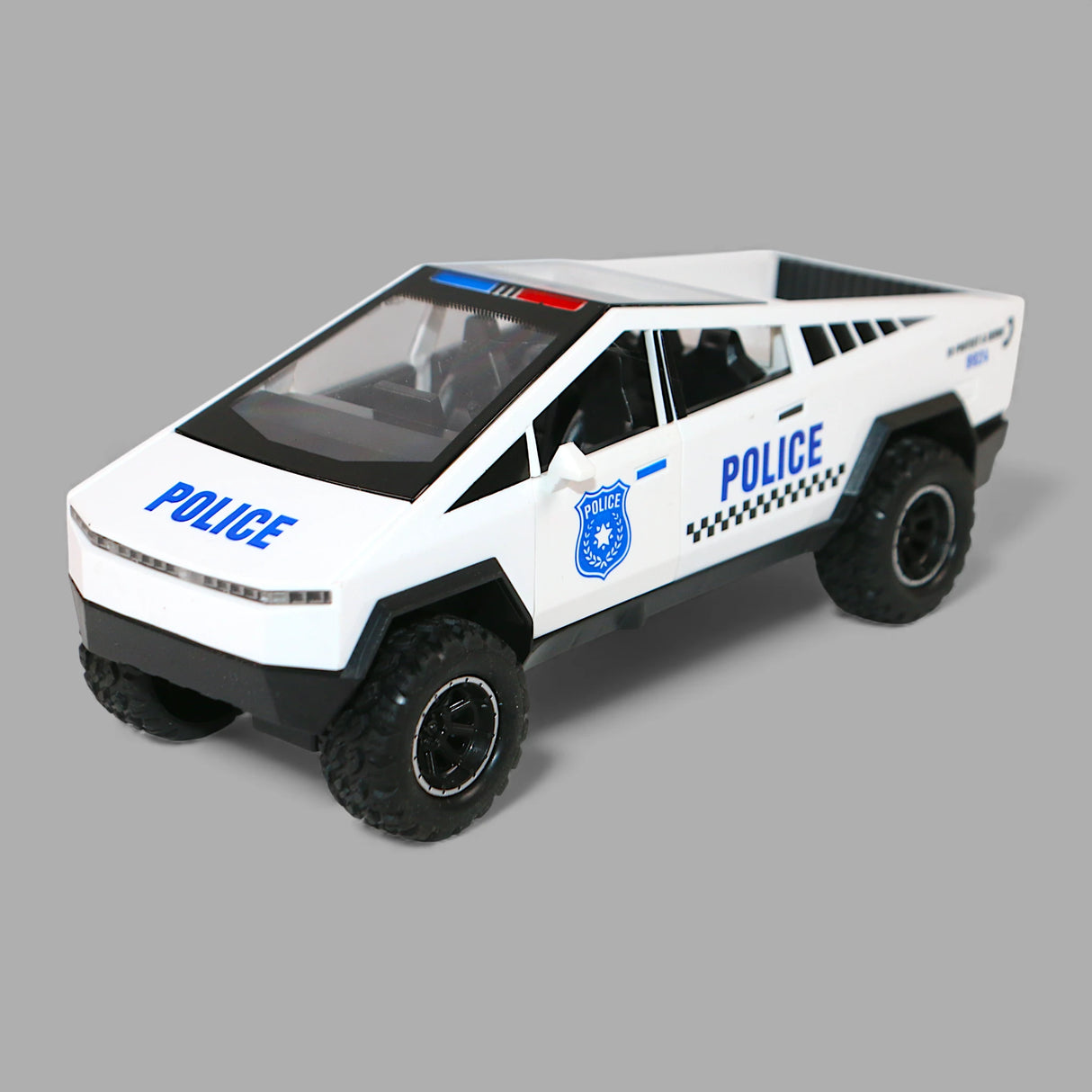 friction tesla truck with music, lights, & spray china t714