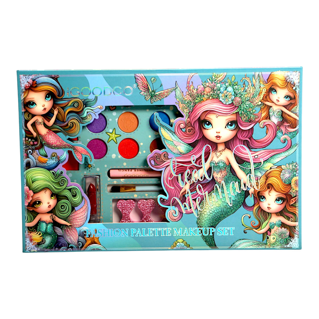 mermaid kids makeup set t753