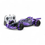 remote control stunt car chargeable with spray, musical & lights t