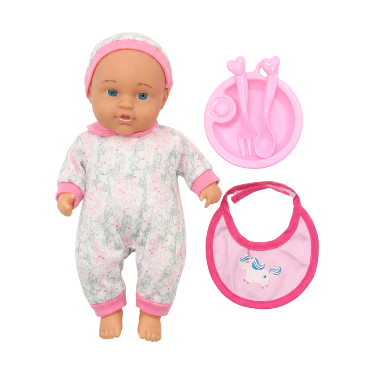 pvc baby doll set 12'' t885