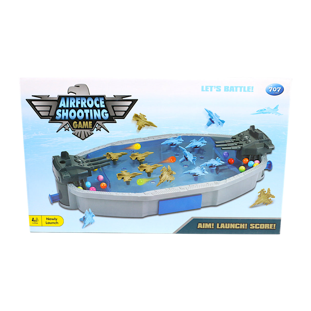 air force shooting plane board game t886