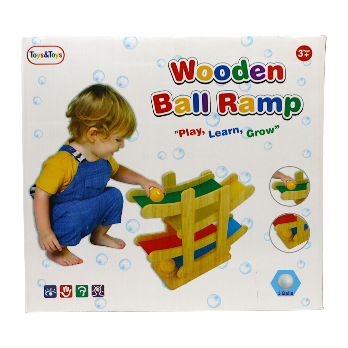 wooden ball ramp t894