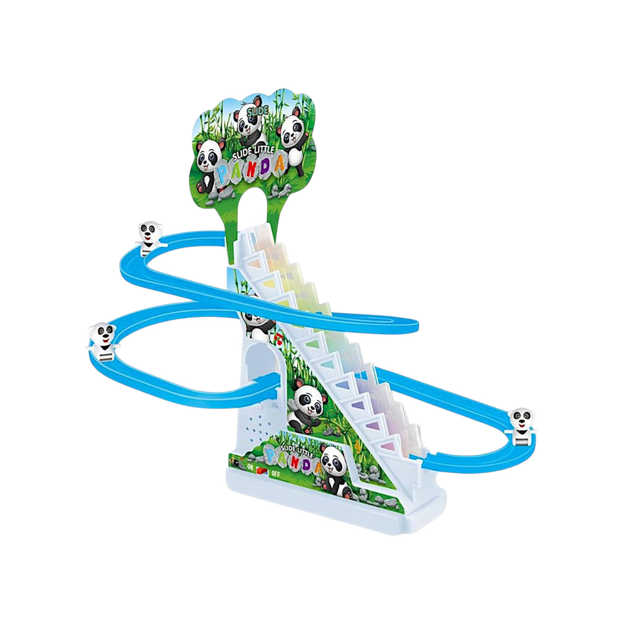 musical panda track set with lights t904